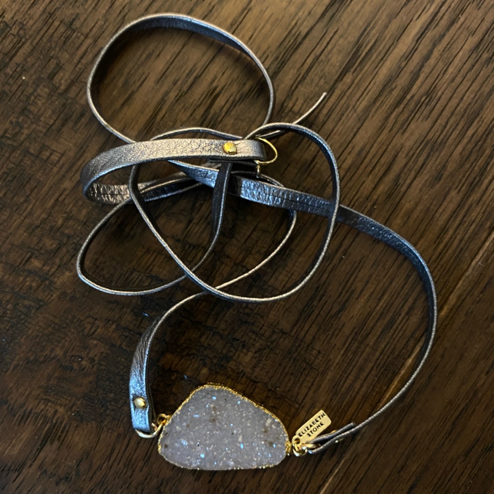 Elizabeth Stone Wrap Bracelet